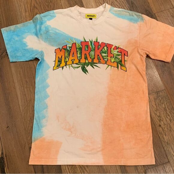 Market Urban Outfitters Tie Dye Arc Herbal Remedy Tshirt Size Small - Picture 8 of 10